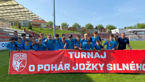 AKADÉMIA I Výborné umiestnenie U14 na medzinárodnom turnaji v Kroměříži.