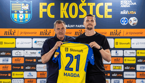 Daniel Magda pokračuje v FC Košice, predĺžil zmluvu so žlto-modrými