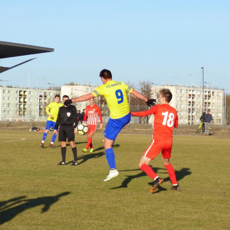  Prípravný zápas: DVTK Miškolc – FC Košice