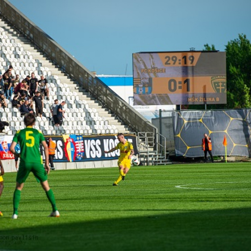  29.kolo 2021/2022 FC Košice 2:1 MŠK Žilina B