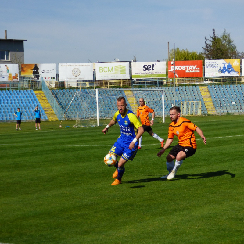  22.kolo III.liga východ: FC Košice 5:0 FK Pokrok SEZ Krompachy