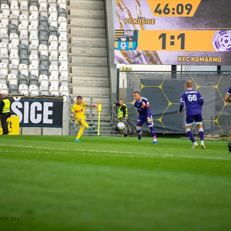  4. kolo Slovnaft CUP 2022/2023 FC Košice 2:3 KFC Komárno