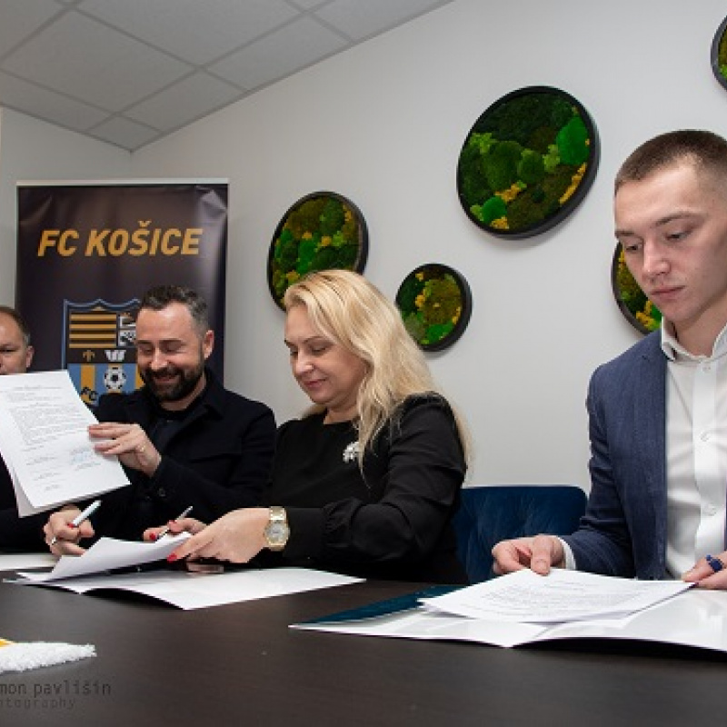  Memorandum o spolupráci FC Košice - FK Galaktik