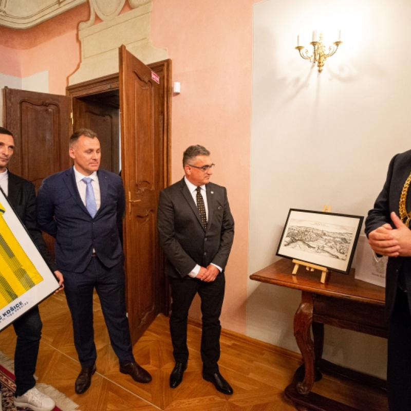  Pozvanie Primátora mesta Košice v Historickej radnici.