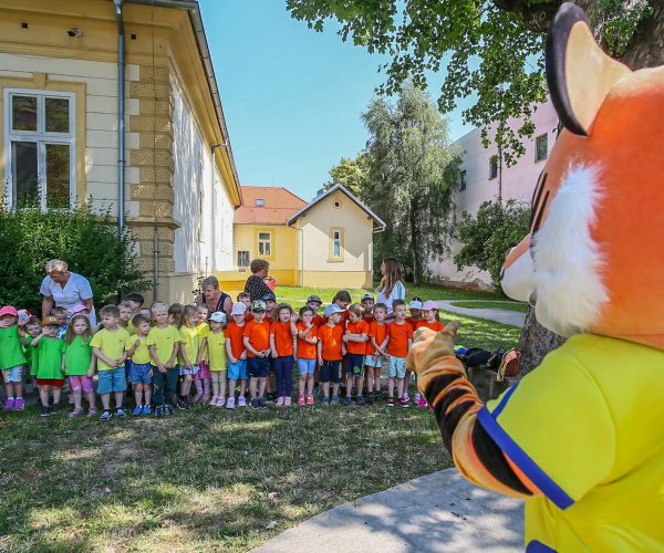 Cassi na návšteve MŠ Žižkova v Košiciach