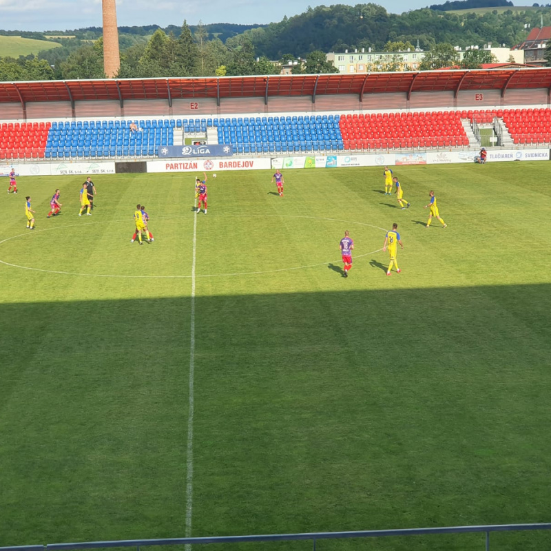  Prípravný zápas Partizán Bardejov 1:8 FC Košice