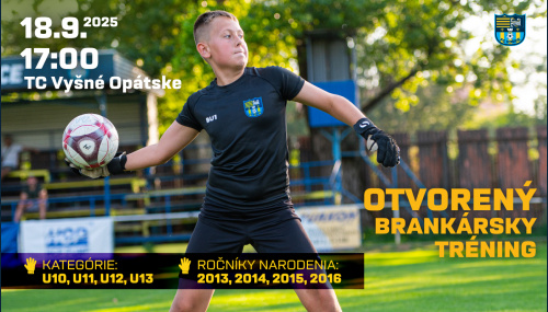 FC Košice opäť pripravuje otvorený brankársky tréning