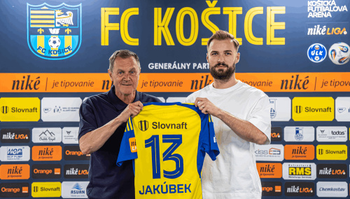 FC Košice predĺžil zmluvu s Matejom Jakúbekom
