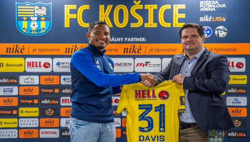 Najcennejší zimný úlovok FC Košice - Eric Davis!