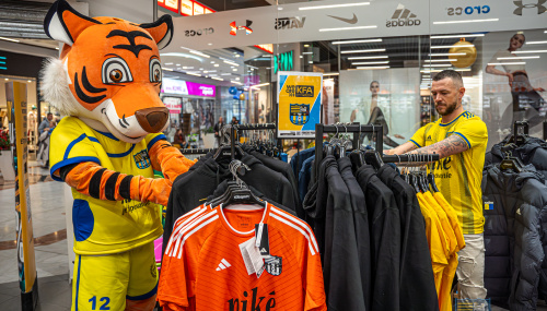 Otvorili sme ďalší fanshop, tentoraz v OC Cassovia