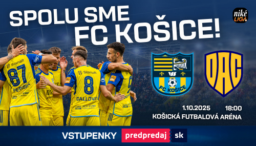 Predaj vstupeniek na dohrávku s Dunajskou Stredou v plnom prúde