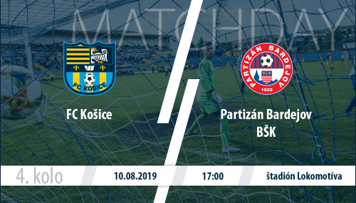 PREVIEW 4.kolo: FC Košice - Partizán Bardejov BŠK