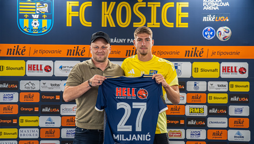 Skvelá správa: Karlo Miljanič predĺžil zmluvu s FC Košice!