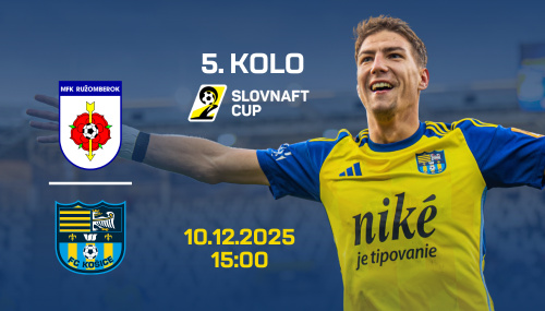SLOVNAFT CUP I O pohárový postup v Ružomberku až v decembri