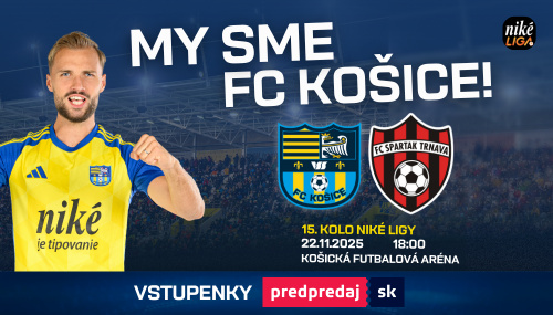 Spustili sme predaj vstupeniek na zápas FC Košice - Trnava