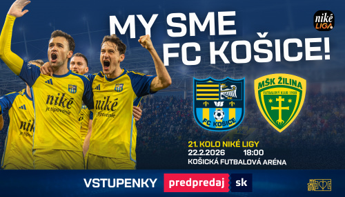 Spustili sme predaj vstupeniek na zápas proti Žiline