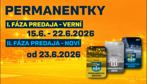 V pondelok štartuje predaj permanentiek FC Košice na sezónu 2026/2027