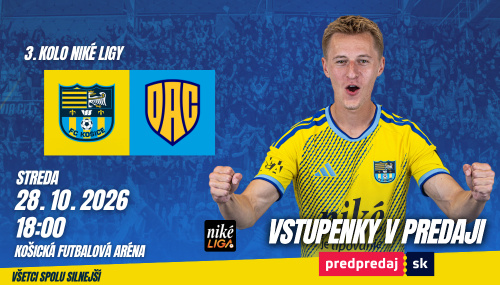 V stredu proti lídrovi! Vstupenky na DAC v predaji