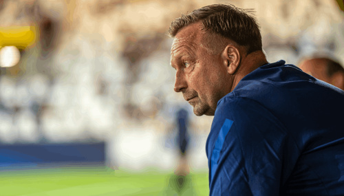 Žlto-modrí povzbudení Slovanom, odhodlaní v Podbrezovej