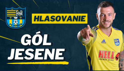 Zvoľte Gól jesene 2022 FC Košice!