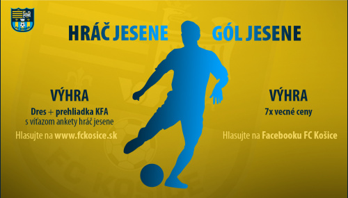 Zvoľte Hráča a Gól jesene FC Košice 2021!